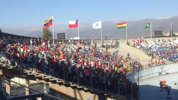 Luego del triunfo de Venezuela ante Bolivia, los hinchas vinotintos se trasladar&aacute;n a una de las plazas emblem&aacute;ticas de Rancagua para manifestarse por la asunci&oacute;n de su nuevo presidente interino.