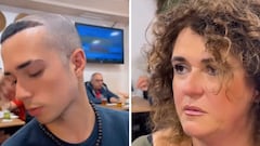 Gana a pulso la medalla a madre del año por la reacción al ver a su hijo con el corte de pelo de Ronaldo