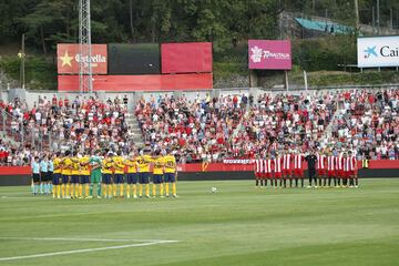 Minuto de silencio en homenaje a las víctimas de los Atentados de Barcelona y Cambrils.