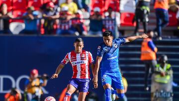 Ricardo Chavez of San Luis during the game Atletico de San Luis vs Monterrey, corresponding Round 03 the Torneo Apertura 2022 of the Liga BBVA MX at Alfonso Lastras Stadium, on July 17, 2022.
<br><br>
Ricardo Chavez de San Luis durante el partido Atletico de San Luis vs Monterrey, correspondiente a la Jornada 03 del Torneo Apertura 2022 de la Liga BBVA MX en el Estadio Alfonso Lastras, el 17 de julio de 2022.