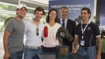 El equipo ol&iacute;mpico espa&ntilde;ol clasificado para R&iacute;o 2016 formado por Sergio Alv&aacute;rez, Eduardo Alv&aacute;rez, Pilar Cord&oacute;n, Marco Fust&eacute; (Jefe Equipo) y Manuel Fern&aacute;ndez competir&aacute; en la Final de la Copa de Naciones.