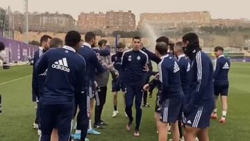 La calima se cuela en Los Anexos