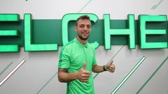 Óscar Plano, jugador del Elche.