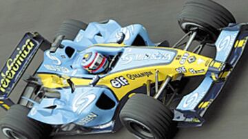 MEJOR QUE CUARTO. Ese fue el resultado de Alonso en Canadá 2003 y ahora su coche es más competitivo.