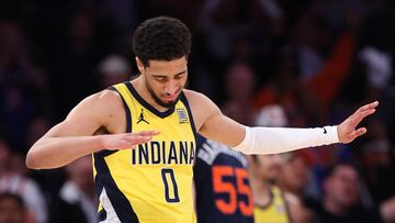 The ghosts of playoffs past came to haunt the Knicks on Sunday night and the Pacers’ star wasted no time resurrecting them, paying tribute to Reggie Miller.