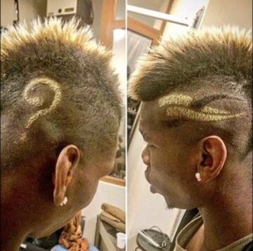Los mil peinados de Pogba