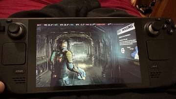 Steam Deck puede correr el nuevo Dead Space pero instalado directamente en la SD