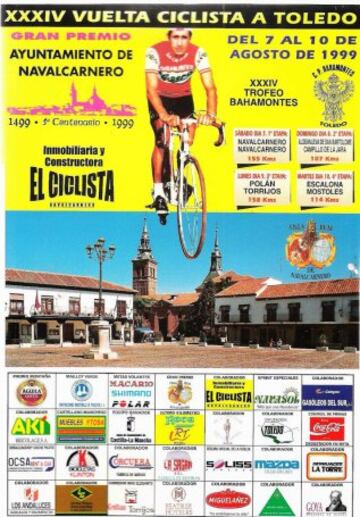 Cartel de la Vuelta a Toledo de 1999