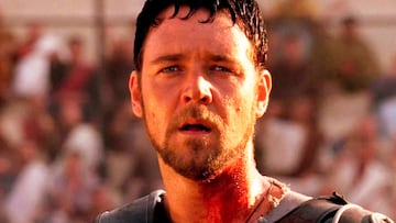 Russell Crowe En la cuerda floja Joaquin Phoenix