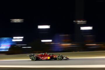 Carlos Sainz durante el Gran Premio. 