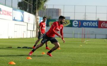 Marco Medel trabaja ilusionado con estar en los 23.