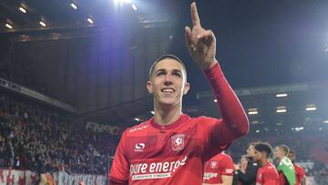 Aitor Cantalapiedra, futbolista espa&ntilde;ol, durante su etapa en el Twente, club neerland&eacute;s de la Eredivisise.