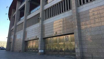 El Vicente Calderón, el sábado 16 de septiembre de 2017.