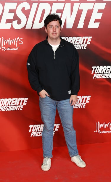 Francisco Nicolás durante la premier de la película 'Torrente Presidente' en los Cines Callao. 
 
 
 