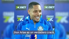 Vitor Roque feliz con Arias: “Es un crack, será de gran ayuda”
