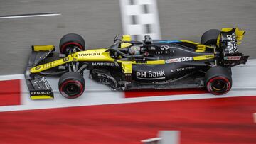 03 RICCIARDO Daniel (aus), Renault F1 Team RS20, action during the Formula 1 VTB Russian Grand Prix 2020, from September 25 to 27, 2020 on the Sochi Autodrom, in Sochi, Russia - Photo Fran&ccedil;ois Flamand / DPPI
 AFP7 
 26/09/2020 ONLY FOR USE IN SPAIN