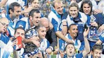 <b>A DEFENDER EL TÍTULO. </b>El Espanyol venció en la edición copera del año pasado ante el Zaragoza.