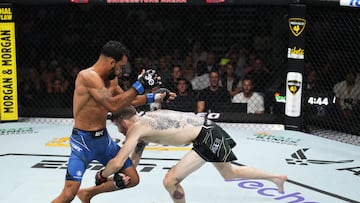 Rob Font y Cory Sandhagen en el UFC Nashville.