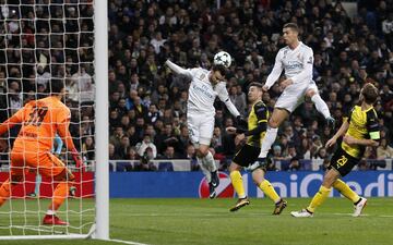 Cristiano Ronaldo y Borja Mayoral.