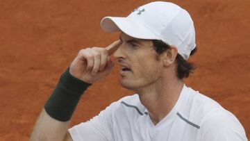 Murray, durante el partido.