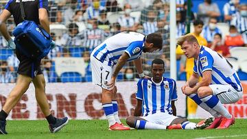 La Real pierde a Isak por lesión muscular hasta después del parón