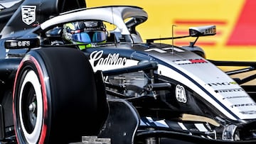 Sergio Pérez durante el GP de China