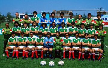La segunda vez que México organizó una Copa del Mundo, aunque esta ocasión no jugó el partido inaugural. El Tricolor consiguió su primer triunfo al derrotar 2-1 a Bélgica, con goles de Fernando Quirarte y Hugo Sánchez. La aventura del Tri terminó en Cuartos de Final, donde cayó eliminado por Alemania.