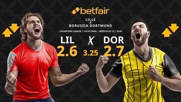 LOSC Lille vs. Borussia Dortmund: horario, dónde ver, pronósticos y cuadro