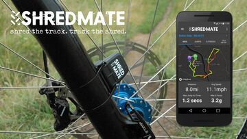 ShredMate, el wearable para ciclistas que mide los saltos de tu MTB