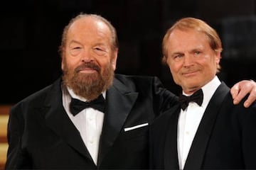 Bud Spencer y Terence Hill en 2010.