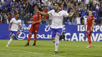 08/10/17 PARTIDO SEGUNDA DIVISION
REAL ZARAGOZA - NUMANCIA
TERCER GOL PENALTI BORJA IGLESIAS 3-0 ALEGRIA