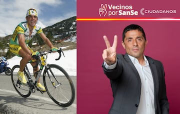 Martín Perdiguero (ciclismo), número 1 de la lista de 'Vecinos por Sanse' (Ciudadanos) por San Sebastián de los Reyes.