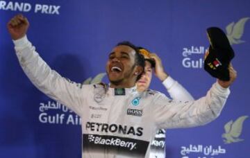 El 19 de abril de 2015 consiguió la tercera victoria de este mundial en el GP de Bahrain 