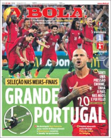 Portadas de la prensa mundial