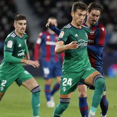 Osasuna atraviesa la peor racha de la temporada