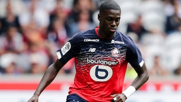 Timothy Weah, con el Lille. 