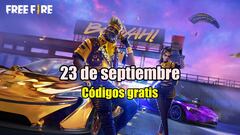 Códigos Free Fire de hoy 23 de septiembre de 2021; todas las recompensas gratis