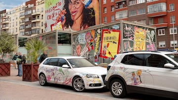 El céntrico lugar de Madrid que ha aparecido ‘vandalizado’ por niños: así son los Fresquitos de pollo