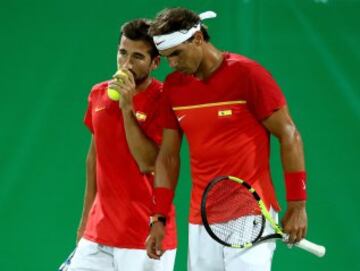 La pareja Nadal-López ganó a la argentina Del Potro-González