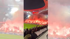 Infierno en Múnich: Impresionante recibimiento al Bayern en UCL