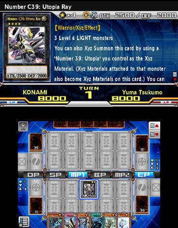 Captura de pantalla - Yu-Gi-Oh! Zexal: Duel Carnival (3DS)