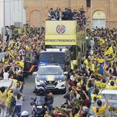Vila-real celebra la Europa League