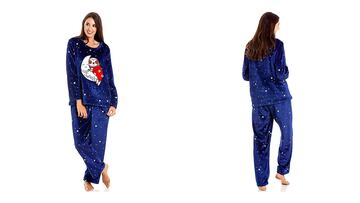 Elegimos el mejor pijama polar de mujer para el invierno