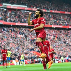 Jota y Salah empujan al Liverpool a Europa