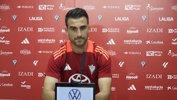 Sergio Postigo, en rueda de prensa.