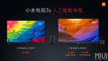 Xiaomi Mi Tv 3S, una TV 4K HDR económica con Inteligencia Artificial