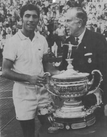 Orantes ganador en 1969/71/76