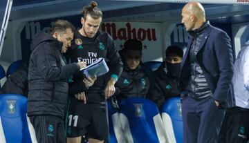 Bale, jugador del Real Madrid, durante un partido de LaLiga.