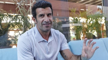 Luis Figo, 20 years after joining Real Madrid from Barcelona
