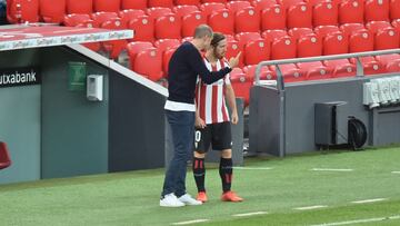 Garitano con Muniain.